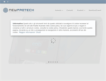 Tablet Screenshot of newprotech.it